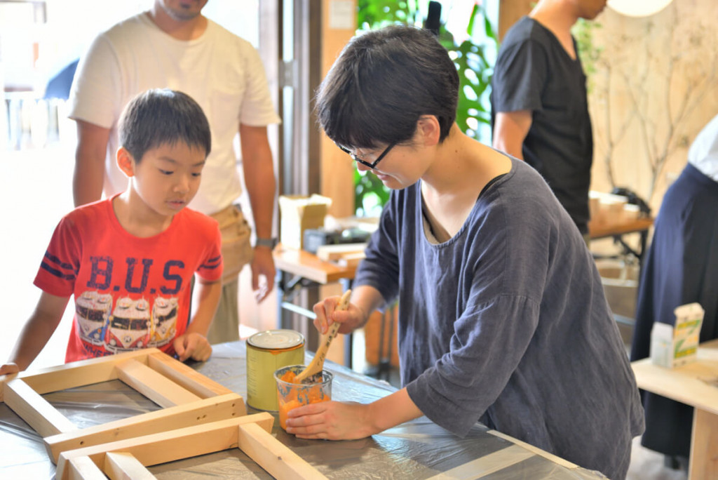 イベントレポート 「DIY体験！大工さんとテーブルづくりワークショップ」写真02