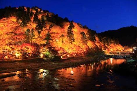 「香嵐渓」（愛知県豊田市）