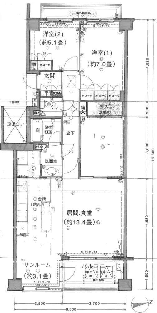 施工前プラン