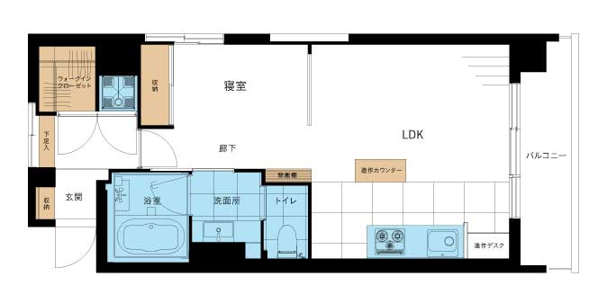 リノベーション間取りプラン