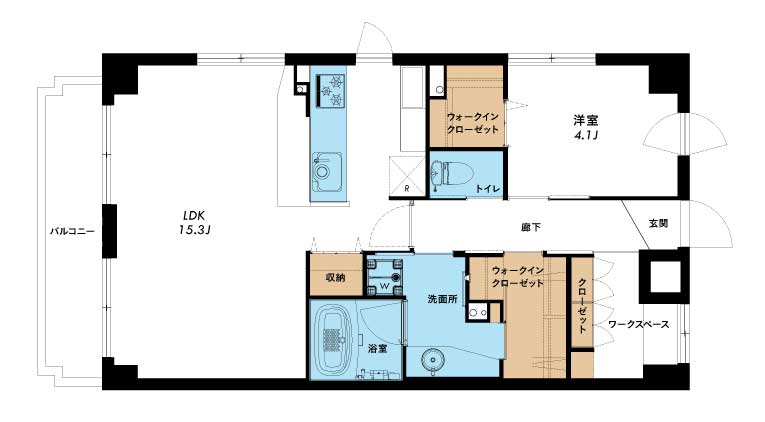 リノベーション間取りプラン