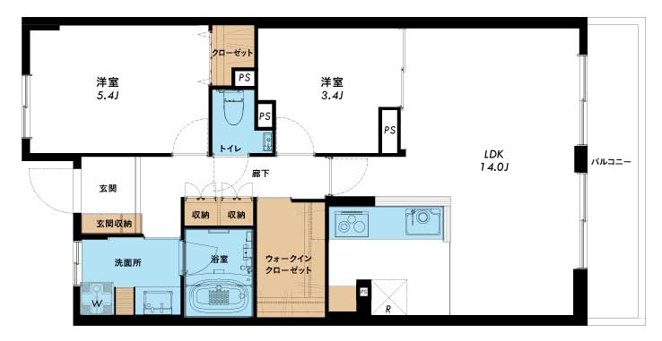 リノベーション間取りプラン