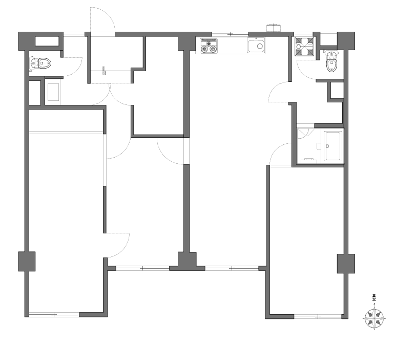 リノベーション前図面 リノベーション前図面