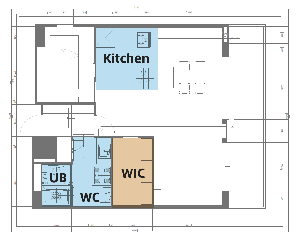 リノベーション間取りプラン